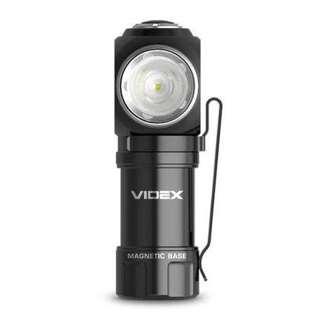 Nabíjateľná LED hlavová baterka 10W 600lm 4 režimy USB-C Vodotesné IP68 Videx