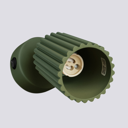 Nástenné svietidlo Reflektor Tuba Spot 1x GU10 Olive Carbon Deep Space SL.1617 Sollux