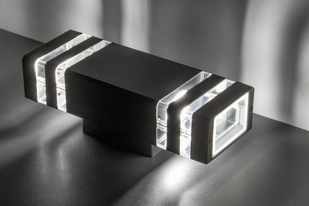 Záhradné svietidlo Vonkajšie fasádne nástenné svietidlo GU10 120° čierne IP54 Inez Masterled