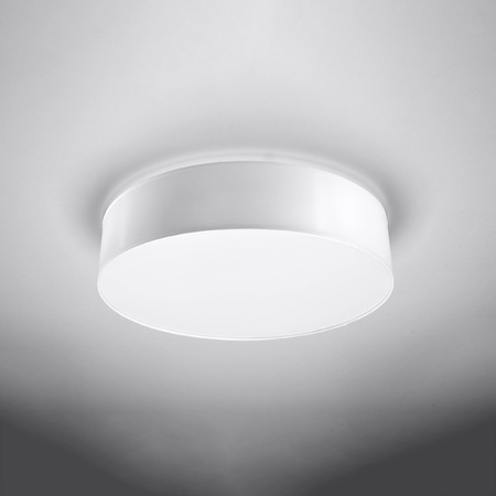 Stropné svietidlo Plafond 3x E27 Round White Minimalist Arena Sollux