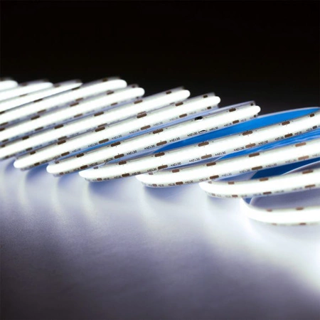 LED pásik COB 7W/m 630lm/m 320LED/m 12V 6000K, studená biela IP20 Roll 5m Ecolight