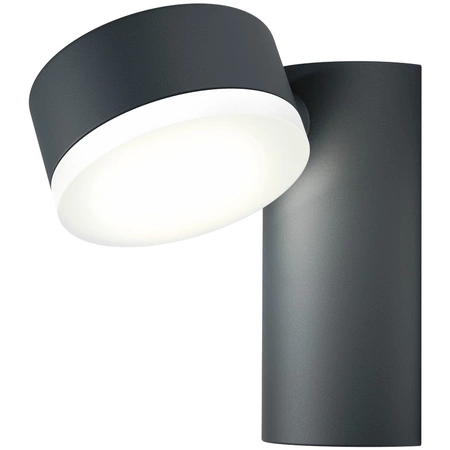 Vonkajšia záhradná lampa LED nástenná lampa 8W 440lm 3000K IP44 Endura Ledvance šedá