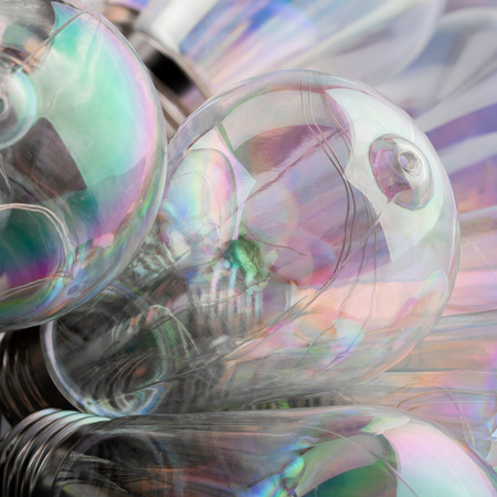 Solárna záhrada Girland 20x LED svetelná reťaz Dekoratívne gule 5,8 m