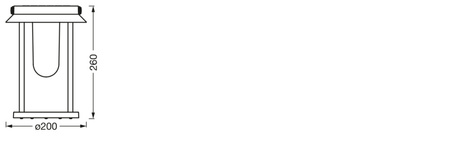 Záhradná lampa Smart Solar Lantern 3W 200lm 3000K teplá biela RGB+W Stmievateľné IP44 Čierna SMART+ Bluetooth Solar Ledvance