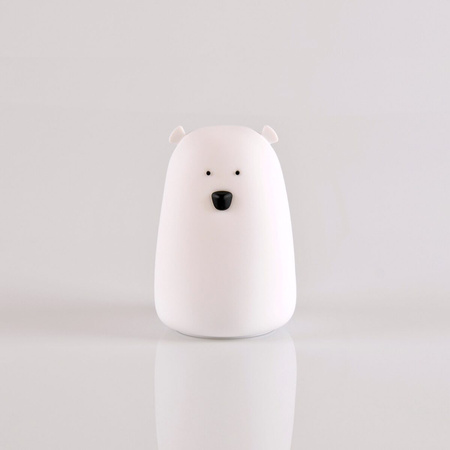 Dekoratívna lampa 0,8 W 3000K RGBW biela stmievateľná Medvedík Sanico Goldlux