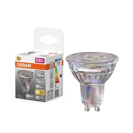 LED PAR16 reflektor GU10 2,4W = 35W 230lm 4000K neutrálna biela 36° STAR CLASSIC Osram