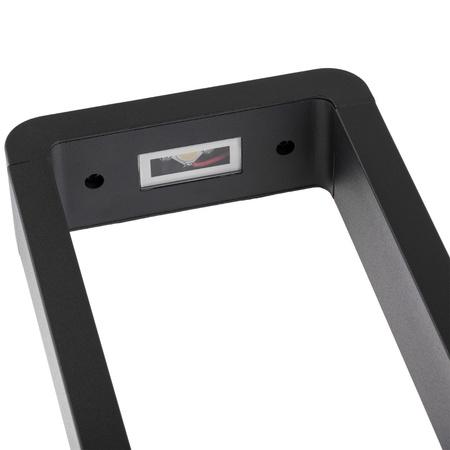 Záhradné stojace vonkajšie pólové svietidlo LED 7W 4000K neutrálna biela Grey IP54 Rio 50cm Masterled