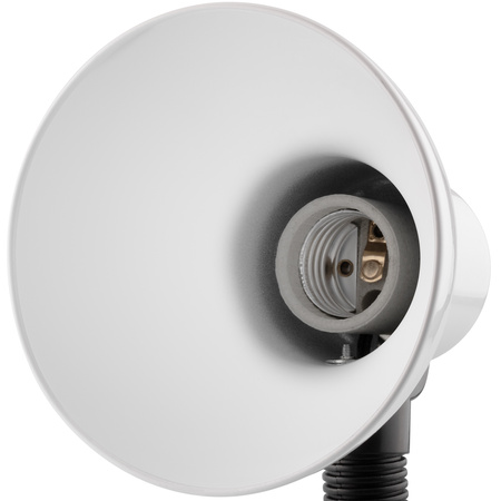 Nastaviteľná stolová lampa LIRIA Školské nočné svetlo E27 Clip White LUMILED