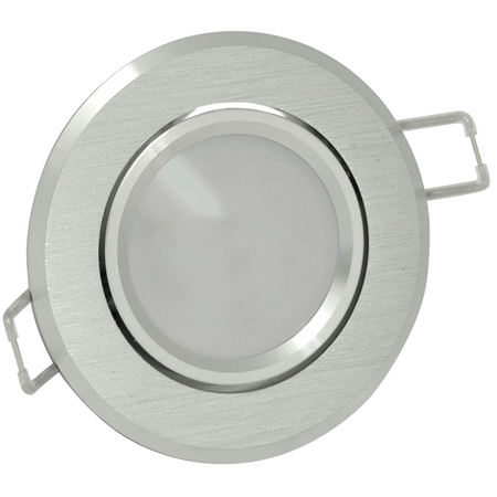 Svietidlo na zapustenú montáž 3,5 W 250 lm 3000K, teplá biela strieborná SUN OLAL Sanico Goldlux