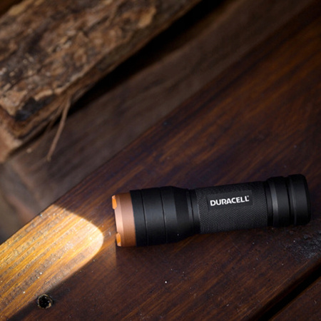 Hliníková LED ručná taktická baterka 3xAA 250lm DURACELL