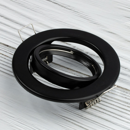 Svietidlo HALOGEN na zapustenú montáž Pohyblivé okrúhle svietidlo GU10 MR16