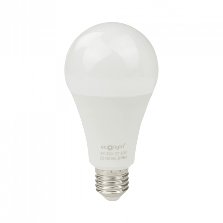 LED žiarovka A70 E27 18W 1620lm 3000K teplá biela Ecolight