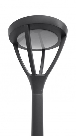 Vonkajšia záhradná lampa Stojaca LED Mars MLS-LB-22A 45W 3700lm 3000K teplá biela 318cm Su-Ma