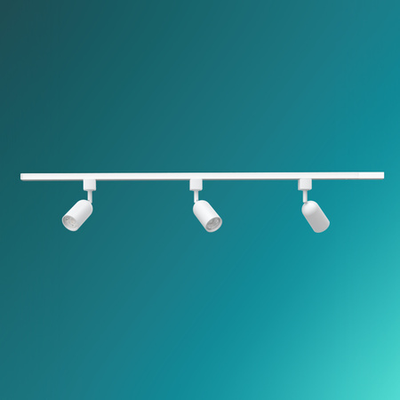 Súprava závesného osvetlenia zbernice 1m + 3x LED GU10 jednofázová biela EasyLink Shea Philips