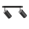 EYE SPOT 6020 Nowodvorski 2x GU10 čierna moderná reflektorová bodová lampa s povrchovou montážou