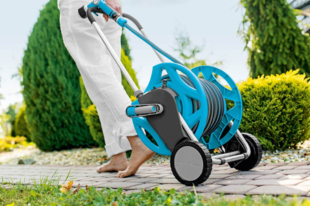 Súprava DISCOVER Cart s 1/2" hadicou MULTIFLEX 25 m s koncovkami a pištoľou ERGO CELLFAST