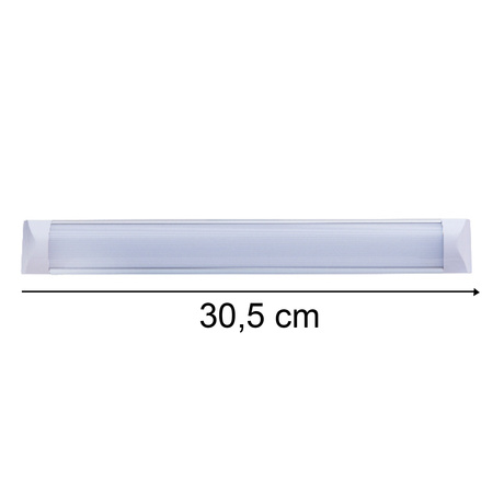 LED svetelný pásik pod skrinku 9W 4500K 30,5cm biely