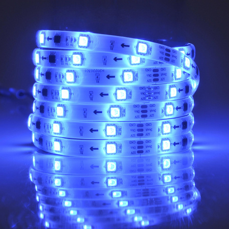 RGB LED pásik 24W 380lm 120° biely IP65 stmievateľný Sanico Goldlux