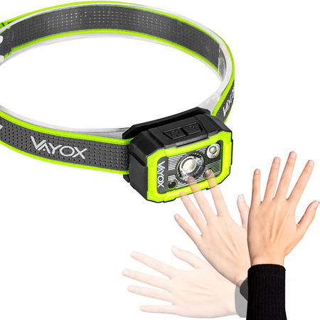 Nabíjateľná LED hlavová baterka 750LM CREE + SMD PRO SERIES VA0187 VAYOX