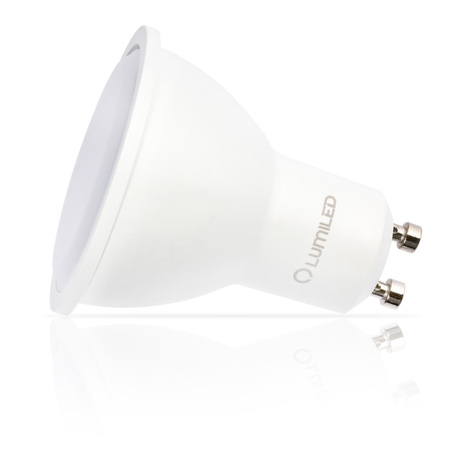 Svietidlo HALOGEN GU10 MR16 Circular White CASSIO LUMILED + LED žiarovka GU10 6W = 60W 580lm neutrálna biela