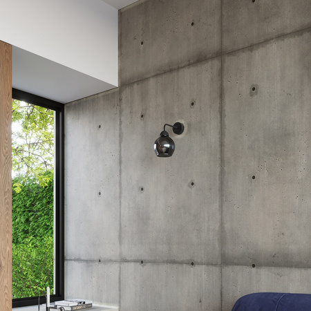 Stropné svietidlo Plafond 3x E27 Luster sférický čierny Moderné Alino Sollux