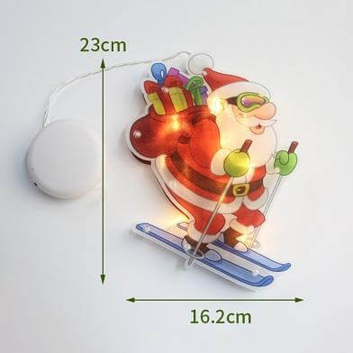 LED prívesok na vianočný stromček 2700K teplá biela Santa Claus Ski Masterled