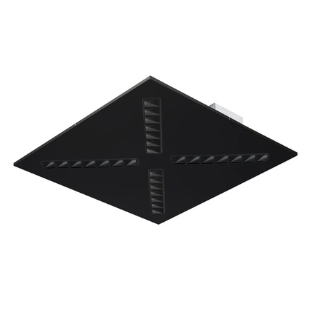 LED panelové stropné svietidlo 30,5W 60x60cm 4300lm 3500K teplá biela 80° zapustené biele Kanlux