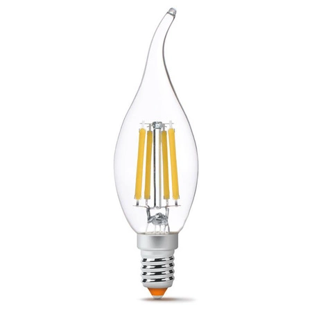 LED žiarovka E14 C35 sviečka 6W = 60W 806lm 4000K neutrálna biela 360° FILAMENT Videx