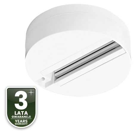 Adaptér základne na montáž jednofázových reflektorových svietidiel biely LUMILED