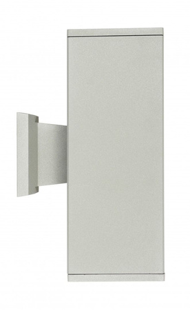 Vonkajšia záhradná lampa fasádna LED nástenná lampa Adela 8001 AL E27 Su-Ma