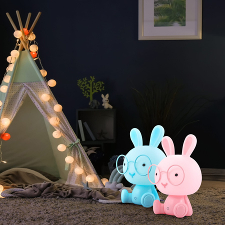 Dekoratívna lampa 2,5 W 59 lm modrá stmievateľná Sanico Rabbit Goldlux