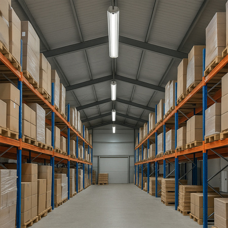 Ohňovzdorné svietidlo 120cm 2x T8 G13 IP65 + 2x LED žiarivky 18W