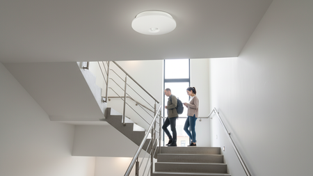 Stropné svietidlo Plafond LED 24W 1920lm 4000K neutrálna biela IP44 so senzorom pohybu a súmraku Ecolight