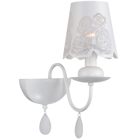 Nástenné svietidlo Povrchová montáž E14 Biela Fabrizia Sanico Goldlux