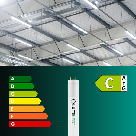 LED žiarivka G13 T8 24W 4000K, neutrálna biela 150cm 160lm/W Lumiled