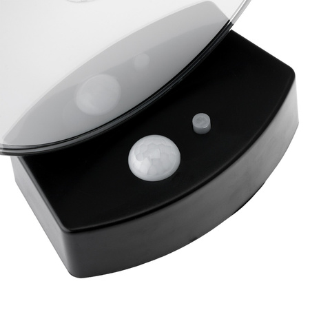 Záhradné nástenné svietidlo fasádne LED solárne svietidlo so senzorom pohybu a súmraku 4000K IP65