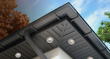 Kruhové halogénové svietidlo na zapustenú montáž Satin AQUS + LED žiarovka GU10 1,5 W 4000K neutrálna biela 36° Lumiled