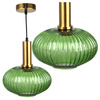 E27 Zelené zlato Norfolk Sanico Goldlux Závesné stropné svietidlo