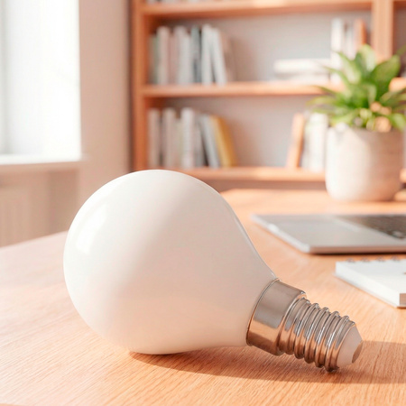 6x LED žiarovka E14 guľka P45 2,2W 470lm = 40W 4000K neutrálna biela 360° vlákno CLASS A LUMILED