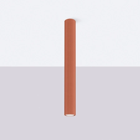 Bodové reflektorové stropné svietidlo Tuba 1x GU10 Ochre Red Carbon Deep Space SL.1629 Sollux