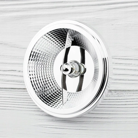 LED žiarovka GU10 reflektor ES111 10W = 75W 1055lm 3000K teplá biela 24° strieborná LUMILED