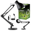 LED 7W CCT stmievateľná stolová lampa Marti Black Lumiled