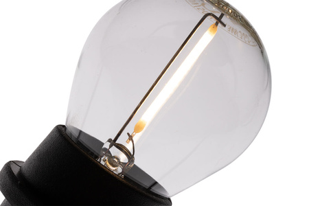 Záhradné vonkajšie osvetlenie Girland Reťaz 20m 20xE27 LED 1,3W