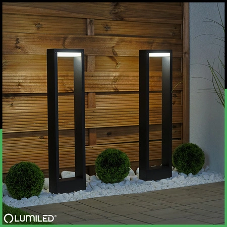 LED 10W HOSTA 60cm LUMILED Vonkajšie stojace stožiare Záhradné svietidlo