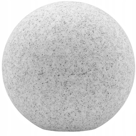 LED LUMIKULA 30cm E27 IP65 LUMILED Vonkajšie kamenné guľové záhradné svietidlo