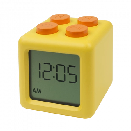 Detský elektronický budík Yellow Battery mAh MARY'S CLOCK