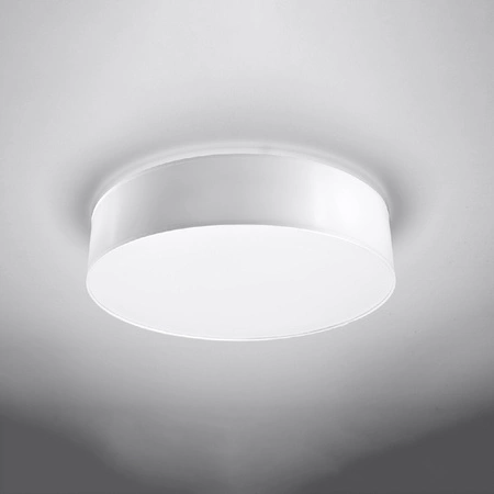 Povrchové stropné svietidlo 4x E27 Plafond Round White Minimalist Arena Sollux