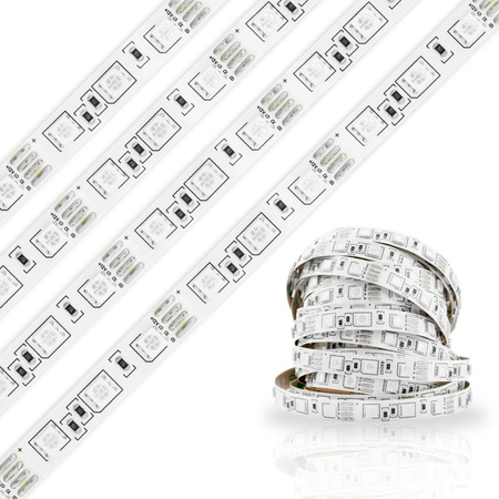 LED pásik 12V 72W 300LED 5050 RGB 10mm 5m