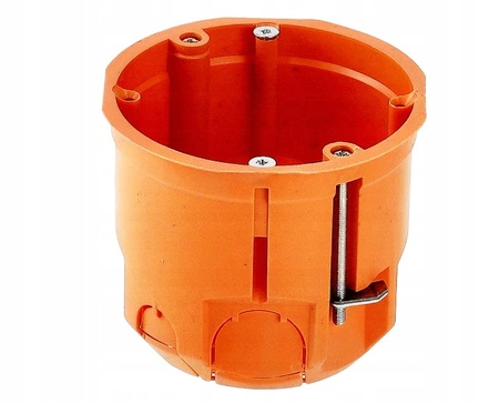 Hlboká elektroinštalačná krabica pre sadrokartón PK60 so skrutkami PAWBOL