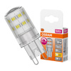 LED žiarovkapäticou G9 3W = 30W 320lm 2700K teplá biela 300° Dimmable LED PIN Osram